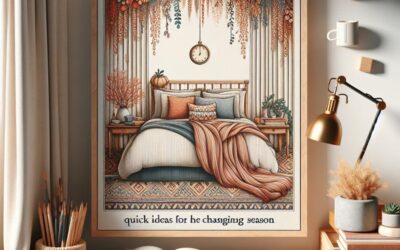 Cambio stagione: idee rapide per aggiornare la camera da letto